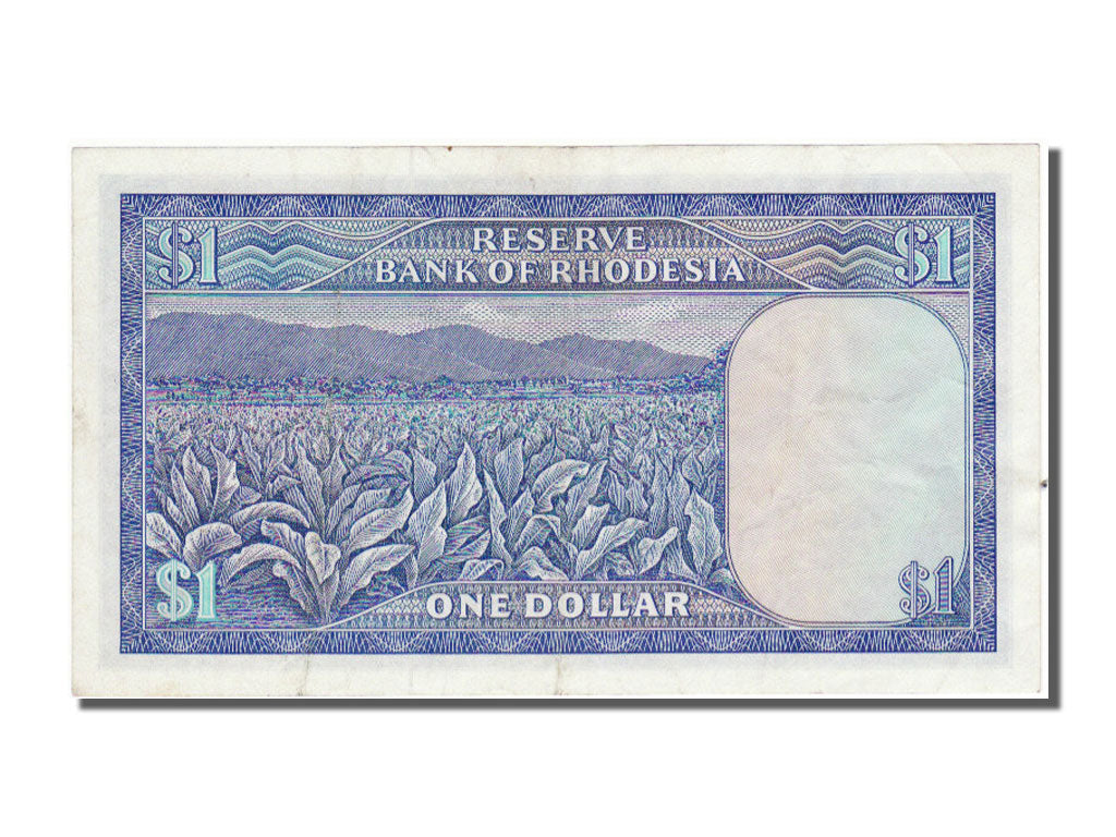 bancnota, 
  
  Rhodesia, 
  
  1 dolar