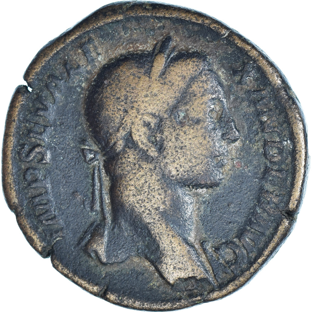 Severus Alexandru, 
  
  Sestertius, 
  
  228