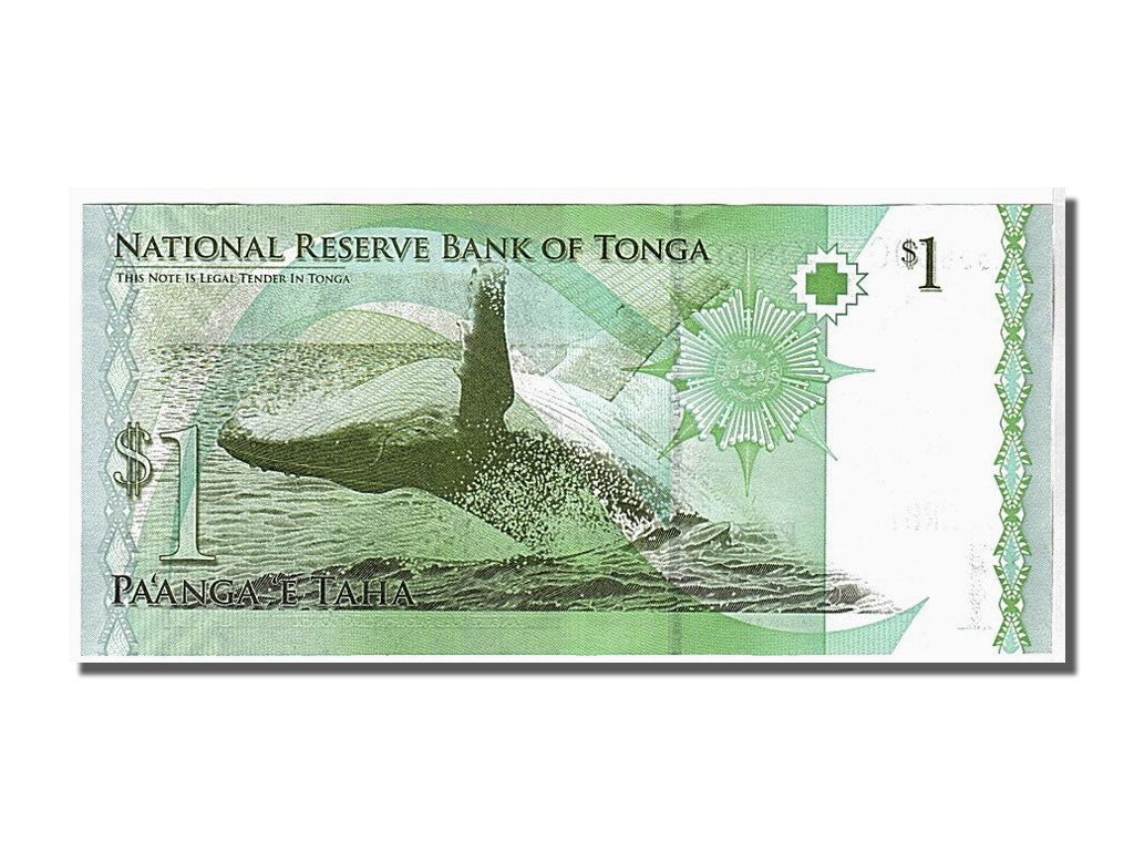 bancnota, 
  
  Tonga, 
  
  1 Pa'anga