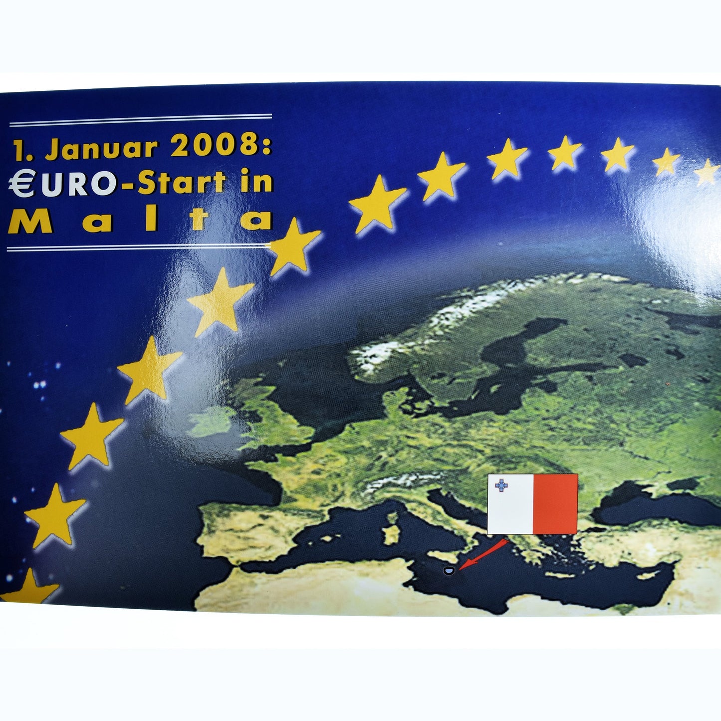 Malta, 
  
  1 cent la 2 euro, 
  
  Euro începe în Malta