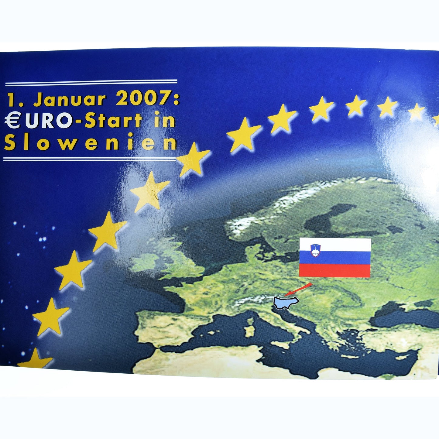 Slovenia, 
  
  1 cent la 2 euro, 
  
  Euro începe în Slovenia