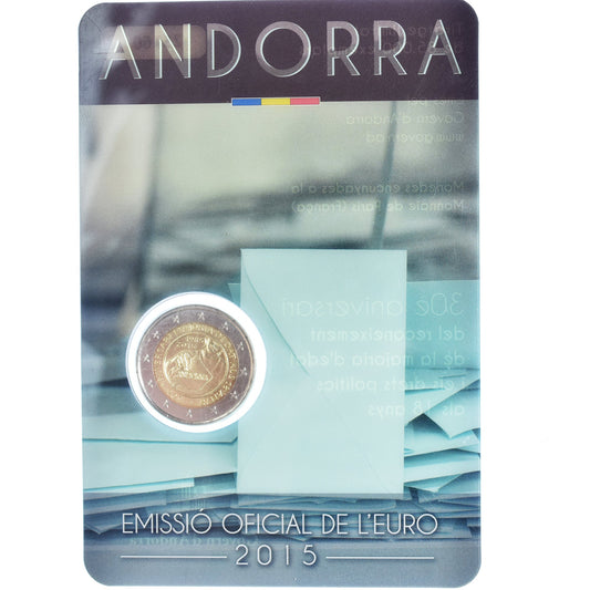 Andorra, 
  
  2 euro, 
  
  majoritate à 18 ans