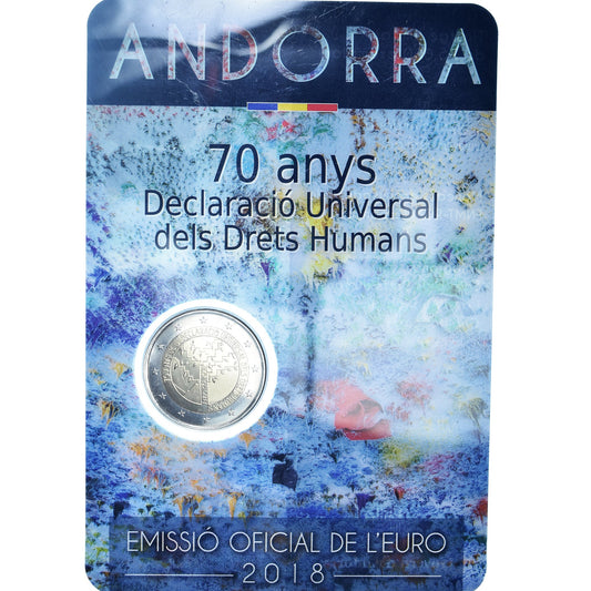 Andorra, 
  
  2 euro, 
  
  drepturile omului