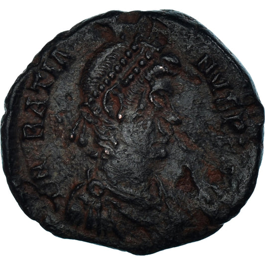 Monedă, 
  
  Gratian, 
  
  Follis