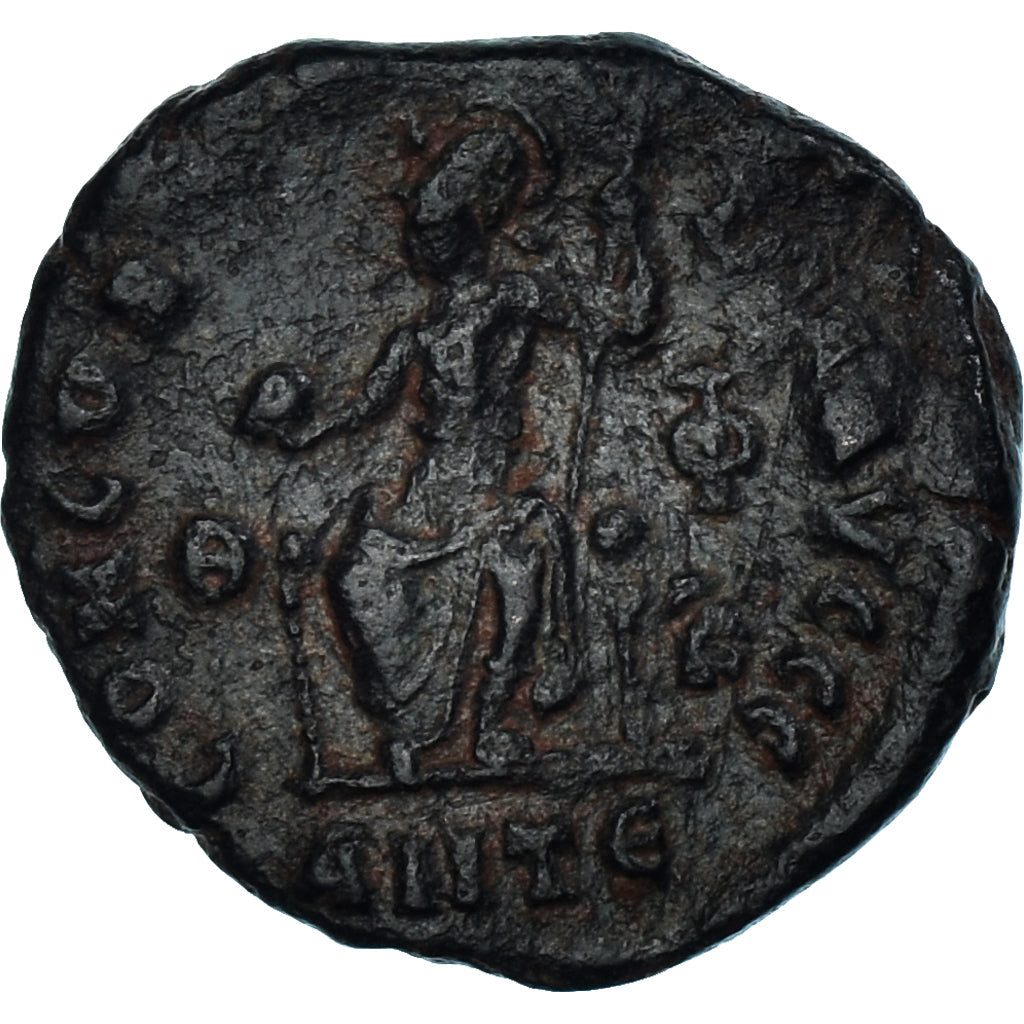 Monedă, 
  
  Gratian, 
  
  Follis