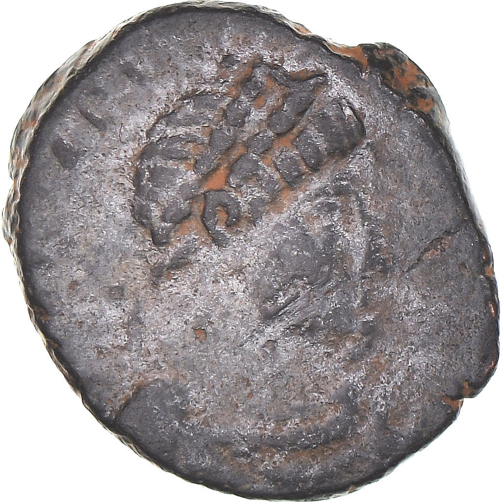 Monedă, 
  
  Follis, 
  
  secolul al IV-lea d.Hr