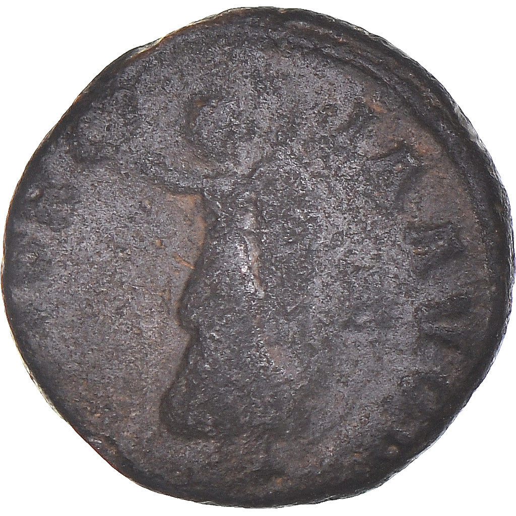 Monedă, 
  
  vremea lui Maximinus al II-lea, 
  
  Follis