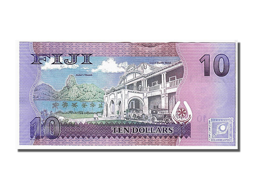 bancnota, 
  
  Fiji, 
  
  10 dolari