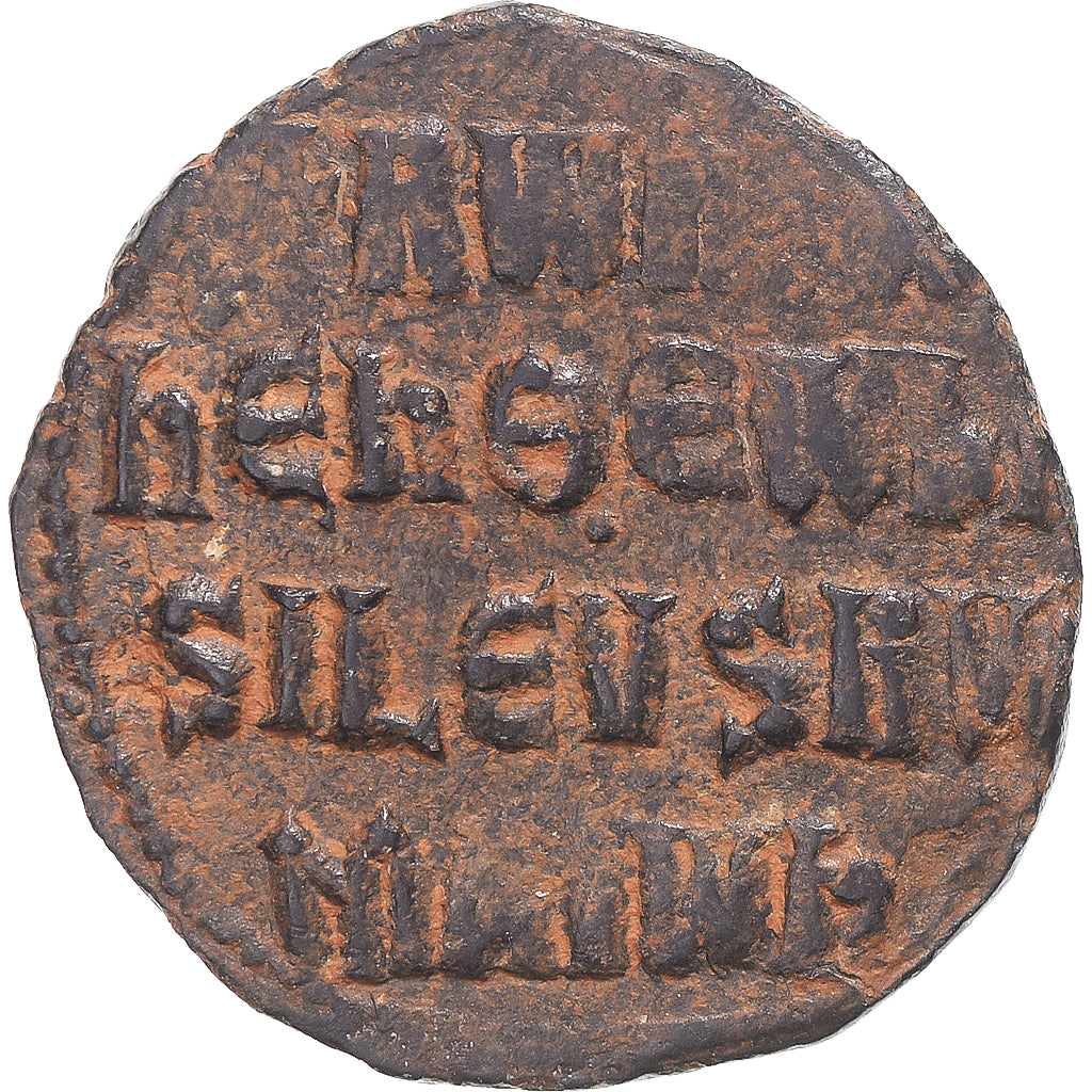 Monedă, 
  
  Constantin al VII-lea cu Roman I, 
  
  Follis