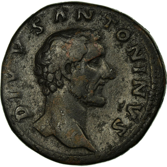 Monedă, 
  
  Antoninus Pius, 
  
  Sestertius