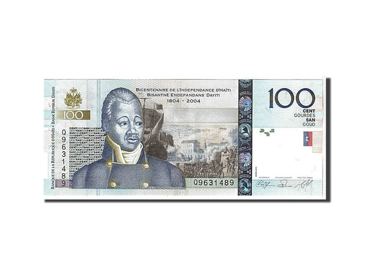 bancnota, 
  
  Haiti, 
  
  100 de gourde