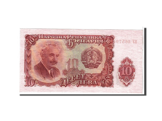 bancnota, 
  
  Bulgaria, 
  
  10 Leva