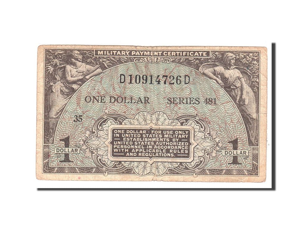 bancnota, 
  
  Statele Unite, 
  
  1 dolar