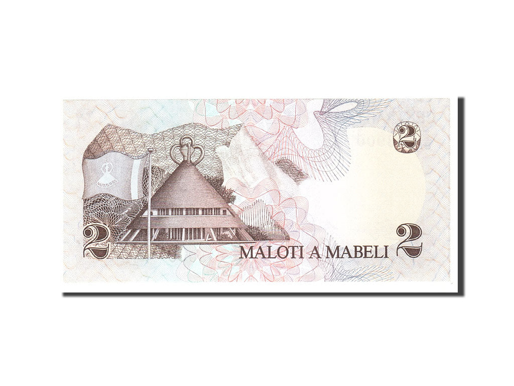 bancnota, 
  
  Lesotho, 
  
  2 Maloti