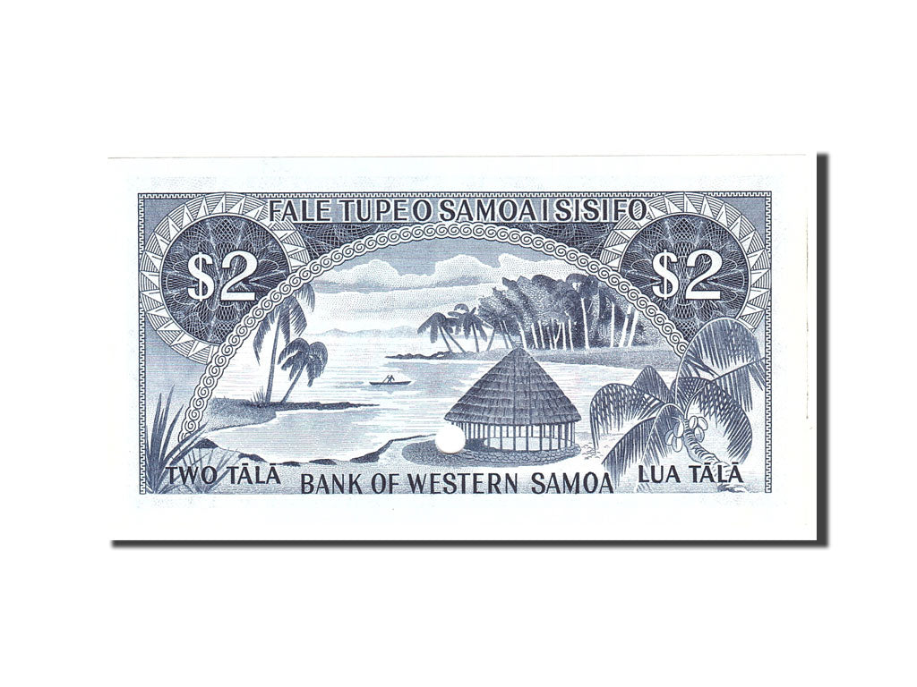 bancnota, 
  
  Samoa de Vest, 
  
  2 Tala