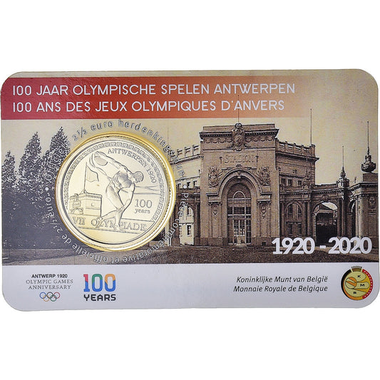 Belgia, 
  
  2-1/2 euro, 
  
  2020