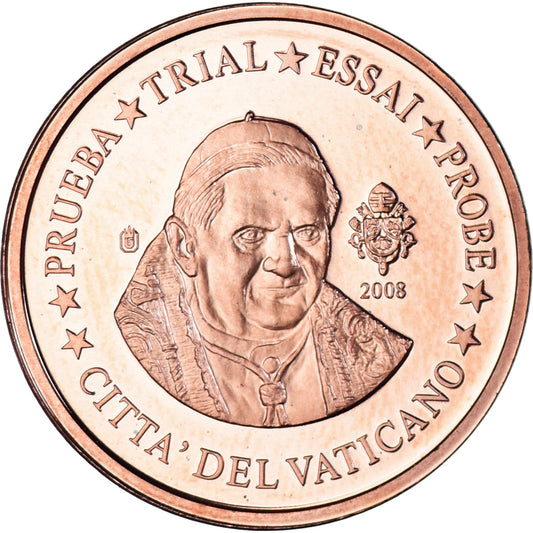 Vatican, 
  
  2 cenți de euro, 
  
  2008