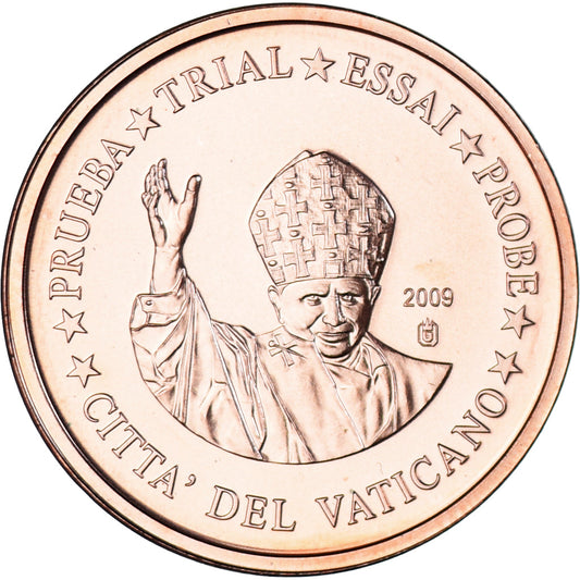 Vatican, 
  
  2 cenți de euro, 
  
  2009