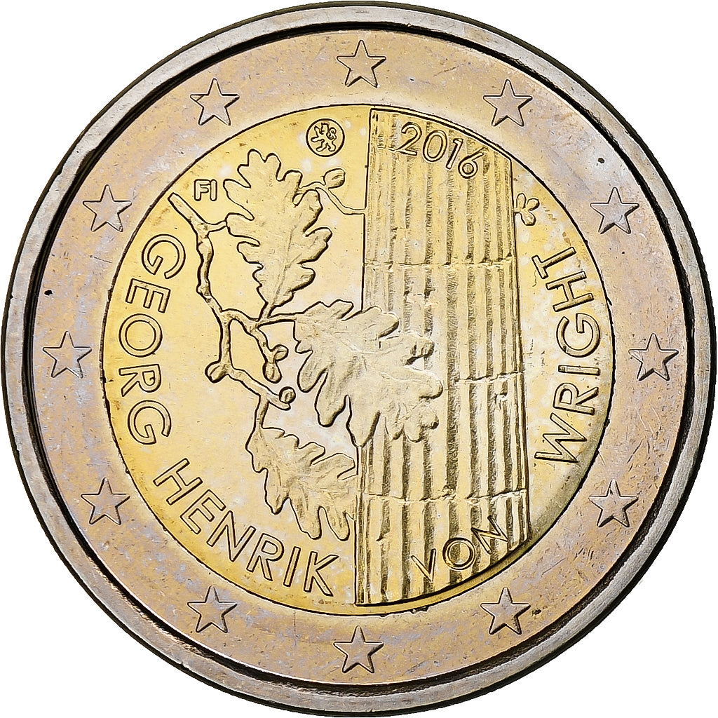 Finlanda, 
  
  2 euro, 
  
  Georg Henrik