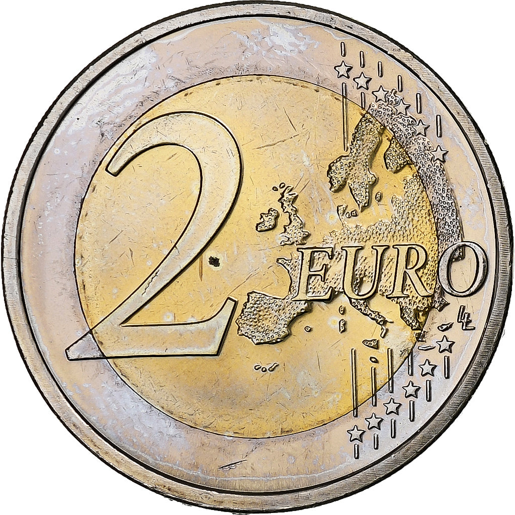 Slovenia, 
  
  2 euro, 
  
  Primoz Trubar