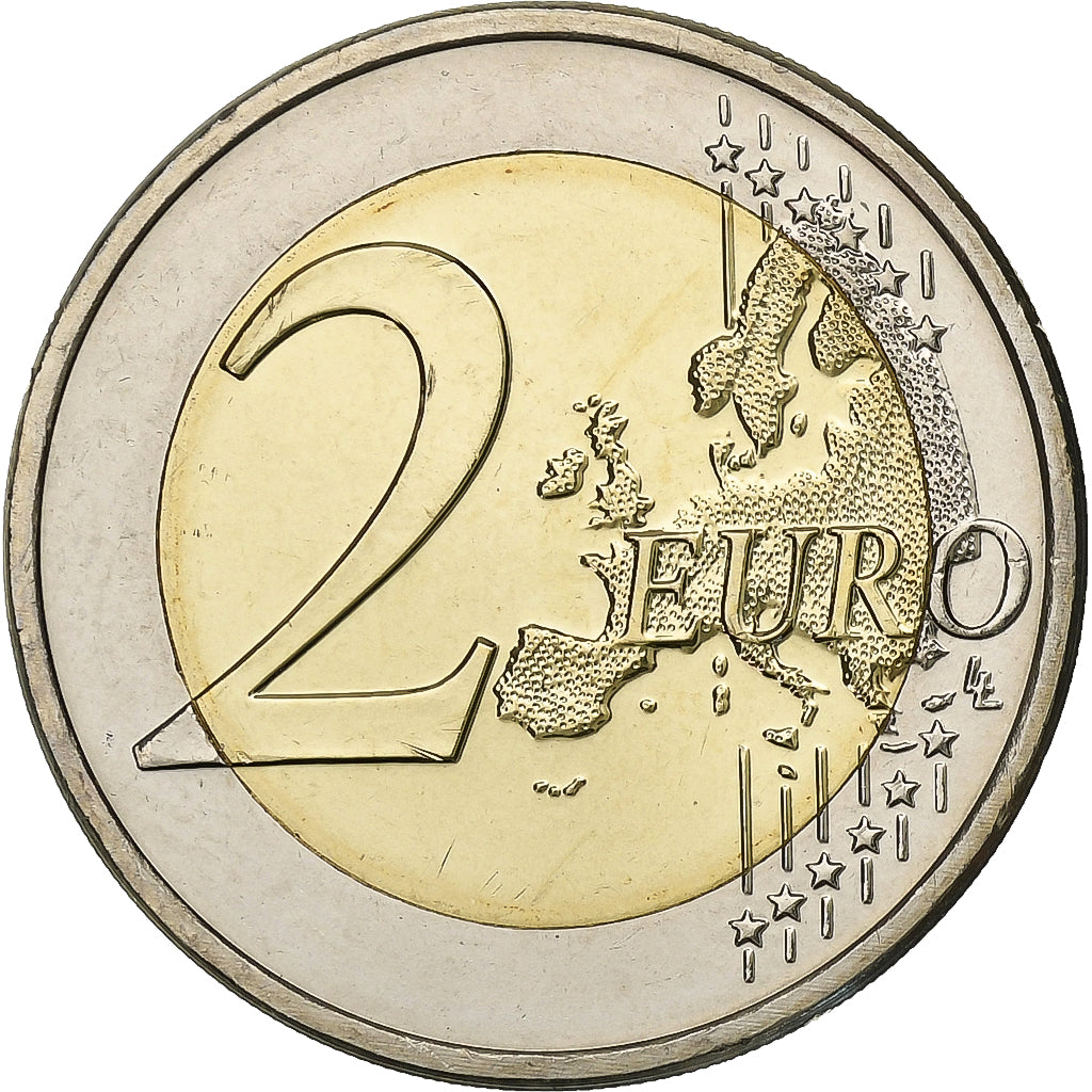 Malta, 
  
  2 euro, 
  
  100ème anniversaire du 1er Vol