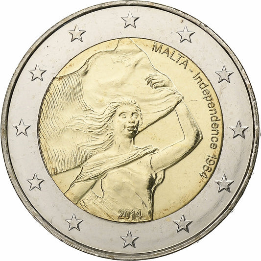 Malta, 
  
  2 euro, 
  
  2014