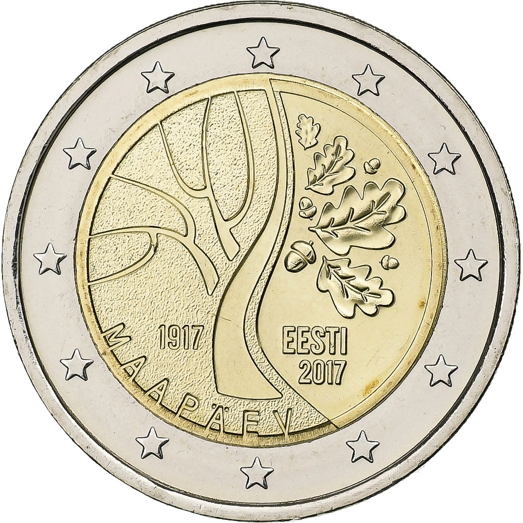 Estonia, 
  
  2 euro, 
  
  2017