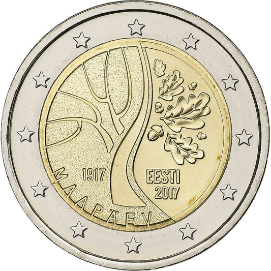 Estonia, 
  
  2 euro, 
  
  2017