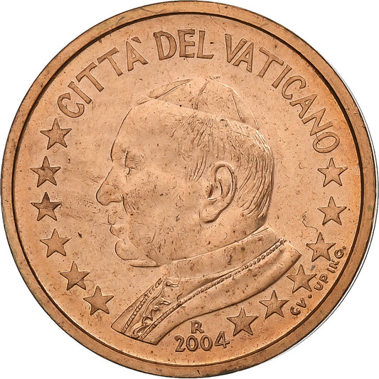 Vatican, 
  
  2 cenți de euro, 
  
  Jean-Paul II