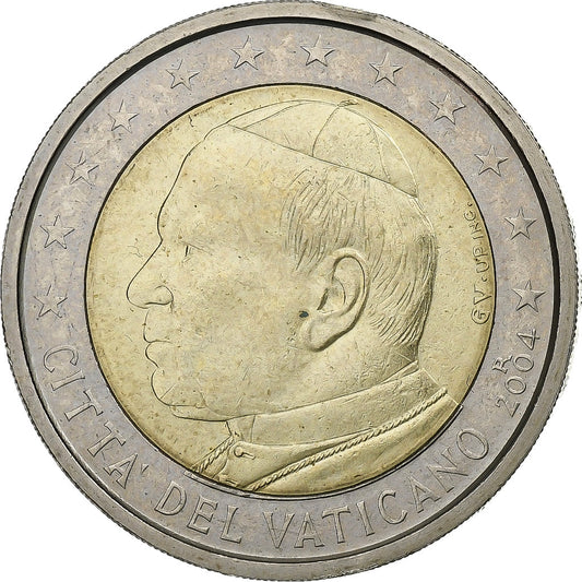 ORAȘUL VATICANULUI, 
  
  Ioan Paul al II-lea, 
  
  2 euro