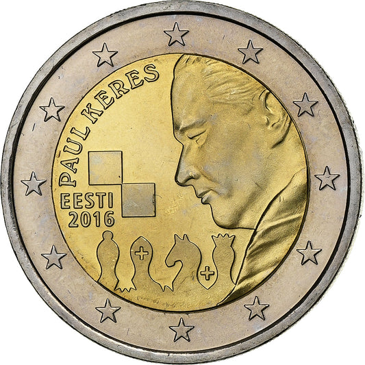 Estonia, 
  
  2 euro, 
  
  2016