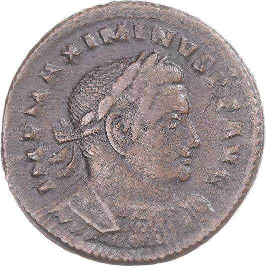 Monedă, 
  
  Maximinus al II-lea, 
  
  Æ