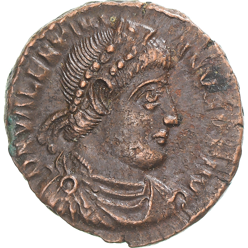 Monedă, 
  
  Valentinian I, 
  
  Fracția Æ