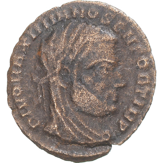 Monedă, 
  
  Divus Maximianus, 
  
  Follis