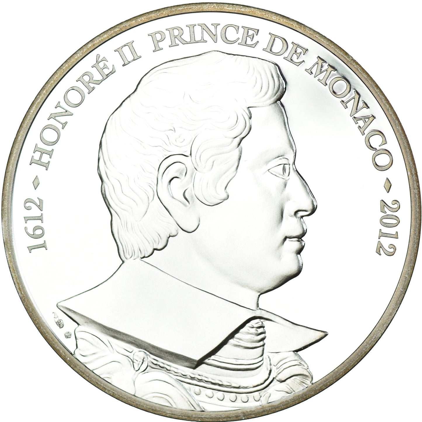 Monaco, 
  
  Honoré II, 
  
  10 euro