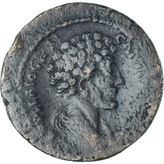 Monedă, 
  
  Antoninus Pius, 
  
  cu Marcus Aurelius (ca Caesar)