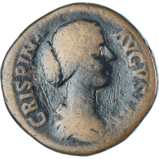 Monedă, 
  
  Crispina, 
  
  Sestertius