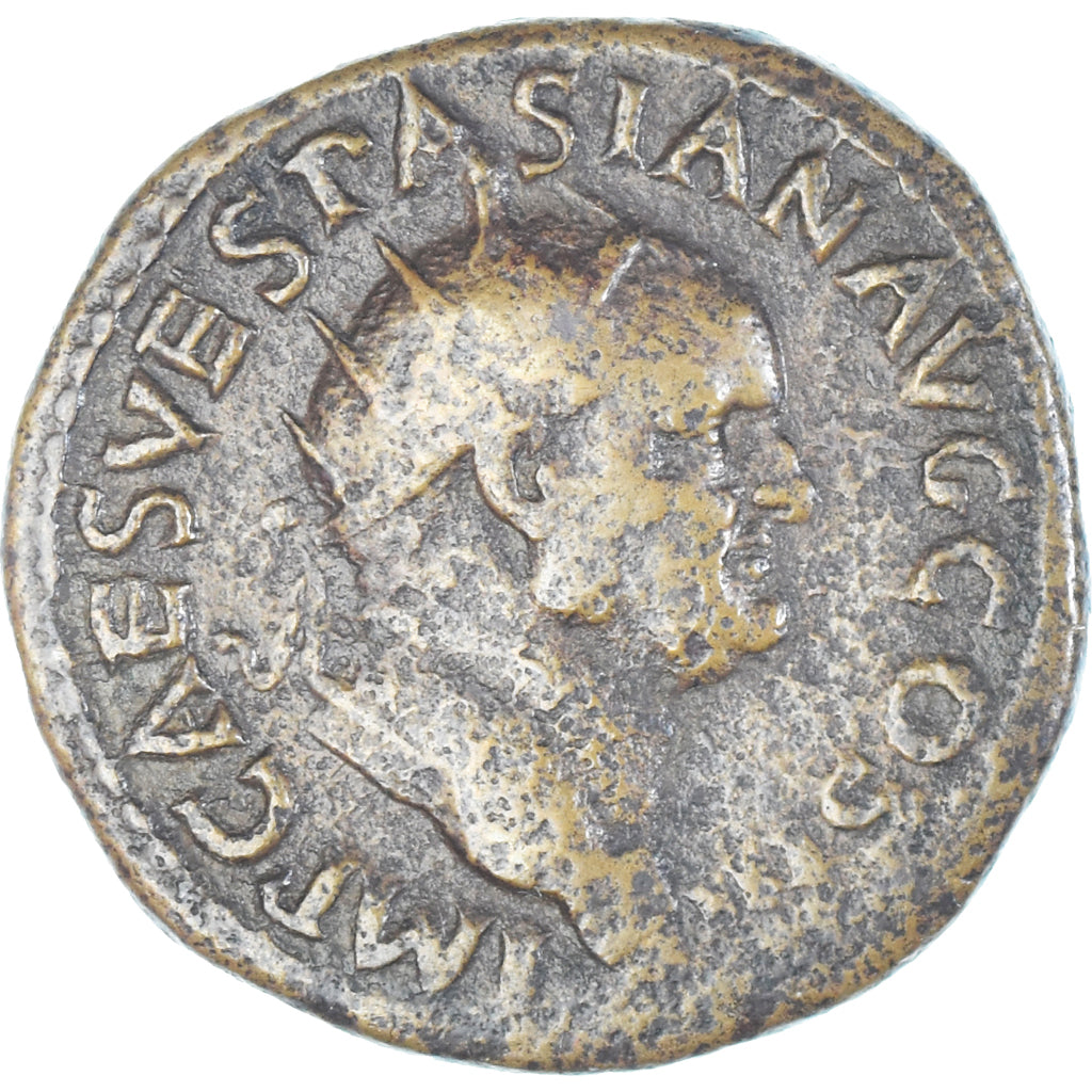 Monedă, 
  
  Vespasian, 
  
  Dupondius