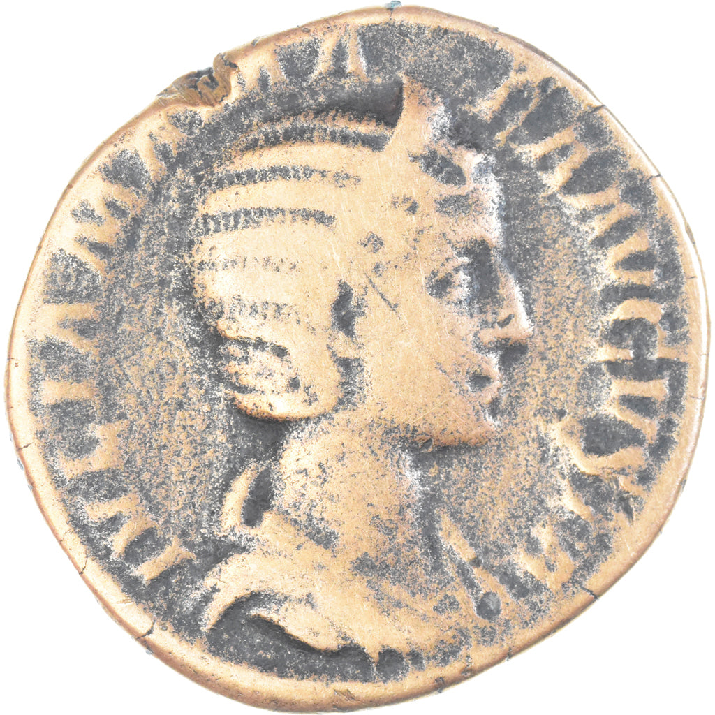 Monedă, 
  
  Julia Mamaea, 
  
  Sestertius