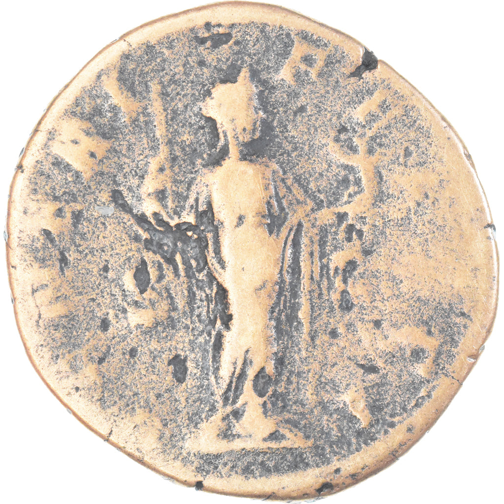 Monedă, 
  
  Julia Mamaea, 
  
  Sestertius