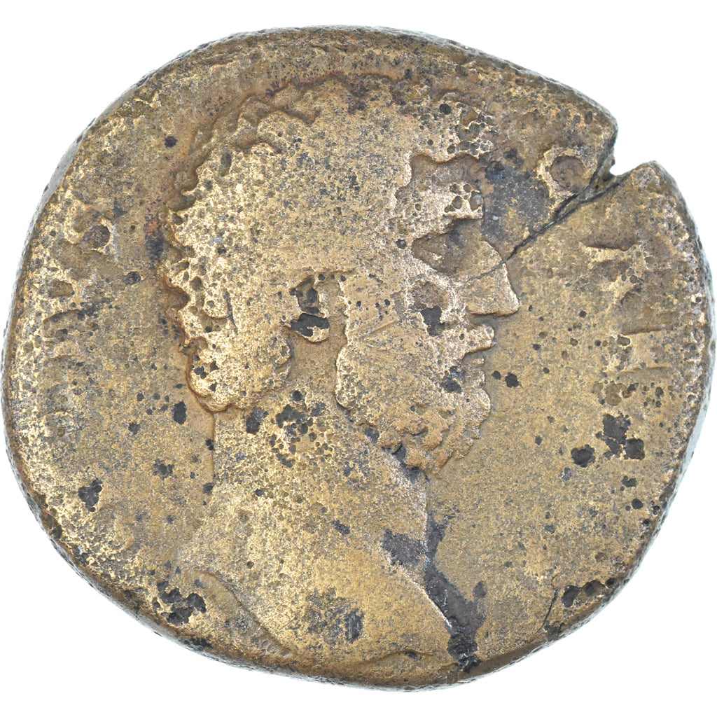 Monedă, 
  
  Aelius, 
  
  Sestertius