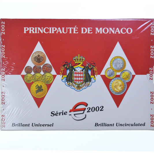 Monaco, 
  
  Set 1 ct. - 2 euro, 
  
  Rainier III