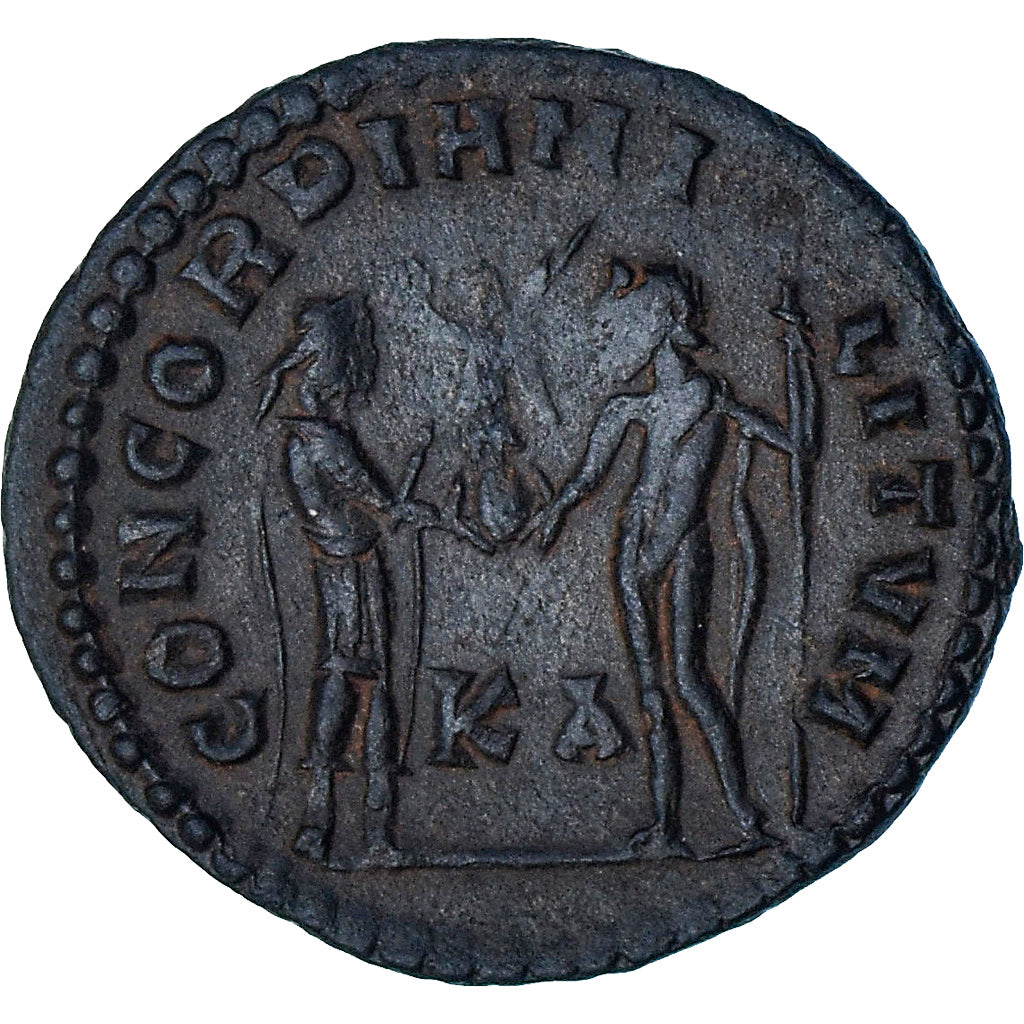 Constance Chlore, 
  
  Æ radia, 
  
  295-299