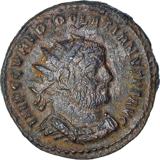 Diocletian, 
  
  Æ fracție radiată, 
  
  295-299