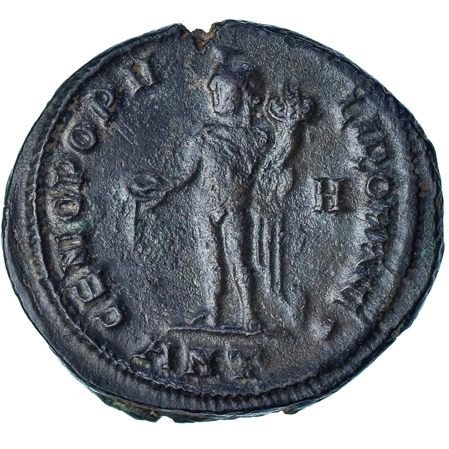 Diocletian, 
  
  Follis, 
  
  304-305