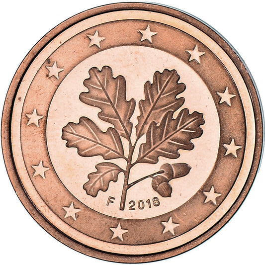 Germania, 
  
  2 cenți de euro, 
  
  2018