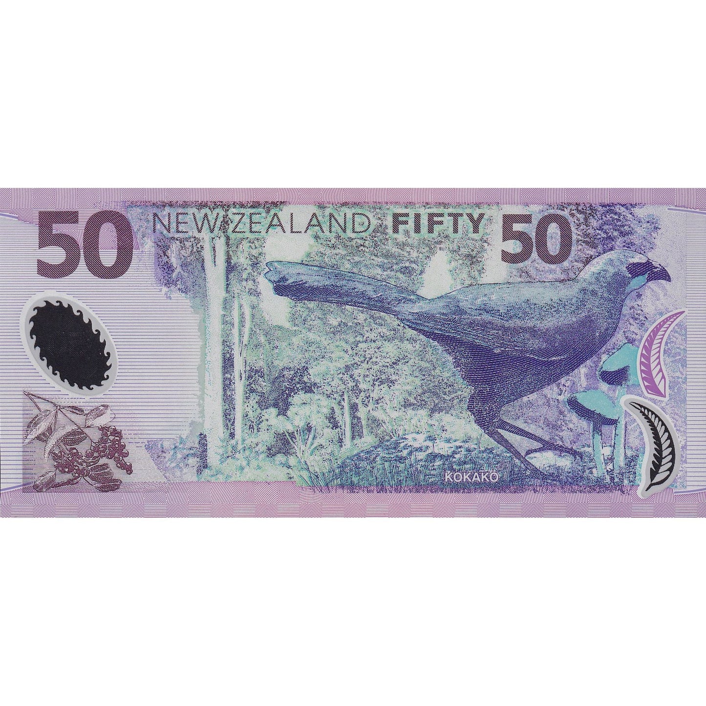 bancnota, 
  
  Noua Zeelandă, 
  
  50 de dolari