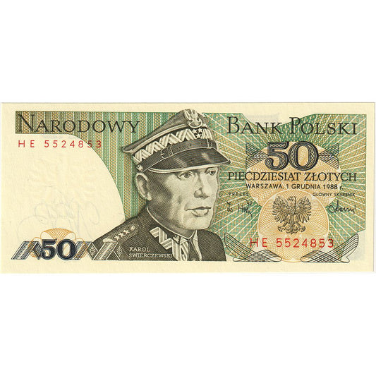 bancnota, 
  
  Polonia, 
  
  50 de zlotici