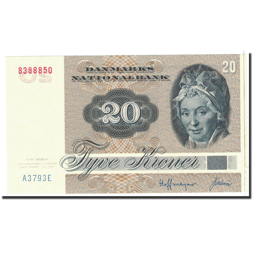 bancnota, 
  
  Danemarca, 
  
  20 de coroane