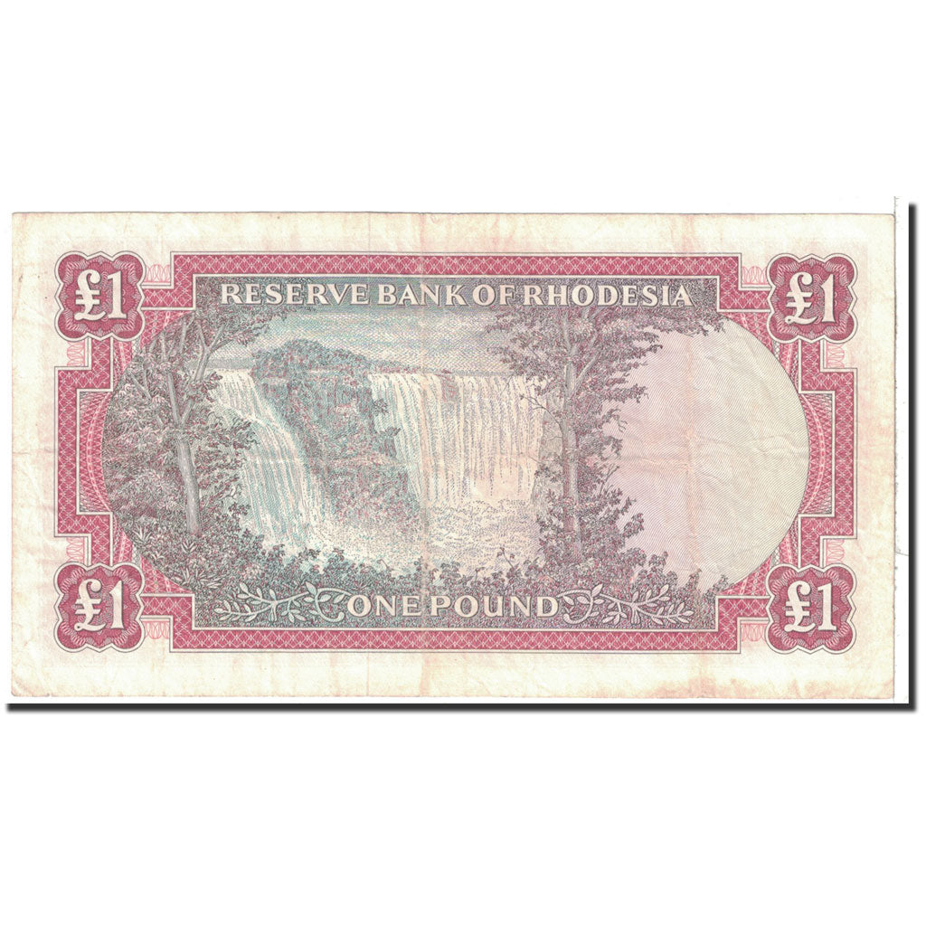 bancnota, 
  
  Rhodesia, 
  
  1 Lira